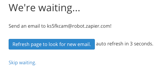 Realtor Zapier Email Address