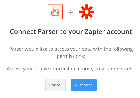Parser to Zapier