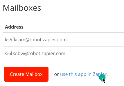 Zap With Mail Parser