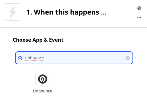 Ubounce Zap