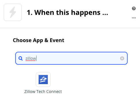 Zillow Tech Connect App
